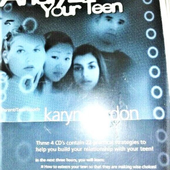 Analyze YOUR TEEN CD Series Karyn Gordoon 4 Cd's & Book Audio Book Communicate - Picture 3 of 10